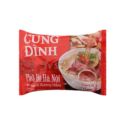 Cung Dinh Instant Noodles Pho Ha Noi Steam Beef Bag G X Parallel