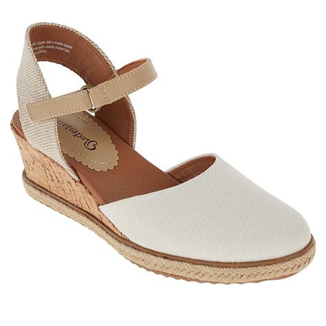 Baretraps Ocean Closed Toe Espadrille Wedge Sandal Hsn