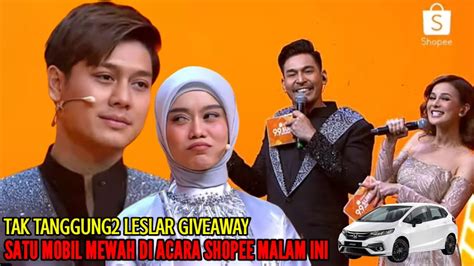 Rizky Billar Kaget Lesti Giveaway Satu Unit Mobil Mewah Malam Ini