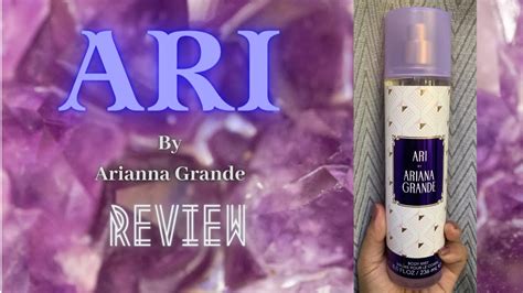 Ari By Ariana Grande Body Mist Youtube