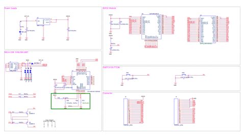 Esp32 Wroom 32 Development Board Schematic Esp32 Wroom Schem