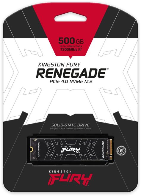 Kingston SSD Fury Renegade 500GB NVMe SFYRS 500G TSBOHEMIA CZ