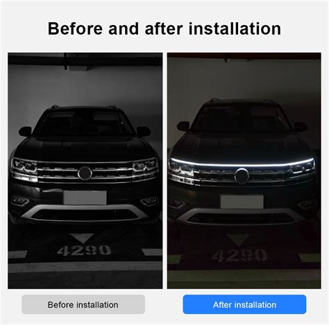 Seametal Start Scan Led Daytime Running Light Strip Flexible Dynamic