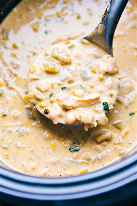 Crockpot White Chicken Chili Secret Ingredient Chelseas Messy Apron