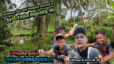 Mancing Belut Penghuni Spot Rawa Empang Bikin Tegang Tarikanya Youtube