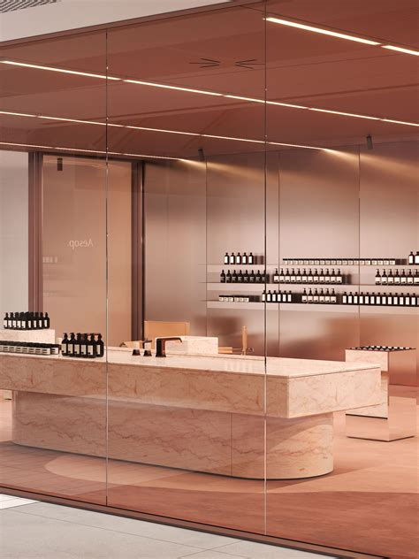 Aesop Store On Behance Shop Interior Design Retail Design Store