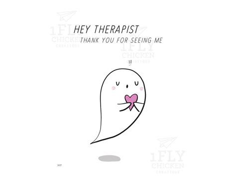 Therapist Thank You Card Printable Greeting Card For Etsy