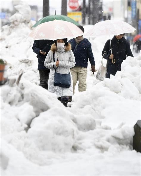 日本海側、大雪に警戒 気象庁、13日にかけて 読んで見フォト 産経フォト