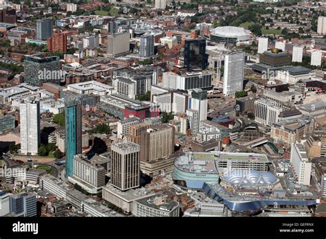 Vue A Rienne Du Centre Ville De Birmingham Uk Photo Stock Alamy