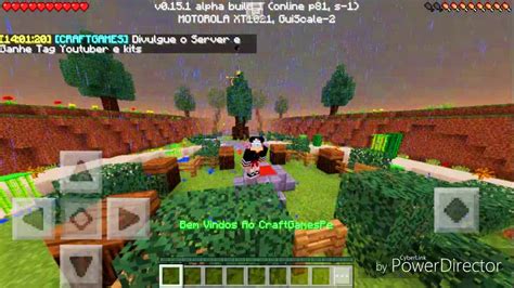 Novo Server De Skywars Skywars Lucky Block E Vs Para Mcpe