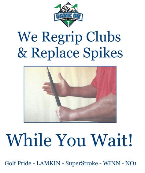 Regrip Clubs - Game On Golf Center