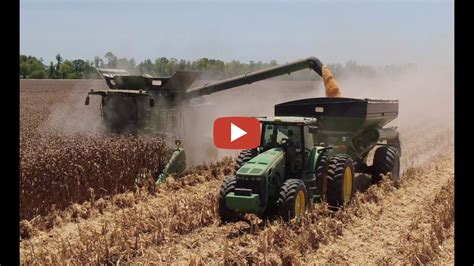 John Deere S790 Harvesting Corn At 7 Mph Scott And Alan Williams Running Two John Deere