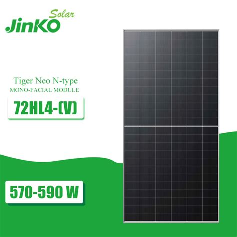 Jinko Tiger Neo N Type Jkm N Hl V F En Bifacial Module