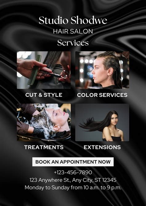 Upscale Salon Flyer