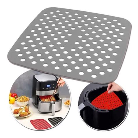 Tapete De Silicone Para Air Fryer Quadrado Protetor Cm Shopee Brasil