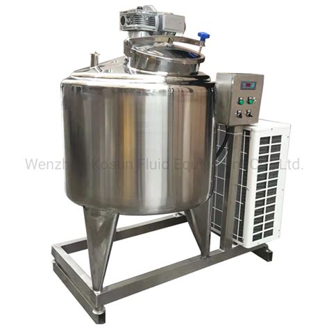 Stainless Steel Milk Cooling Tank Dairy 500l 200l 500 Liters 1000