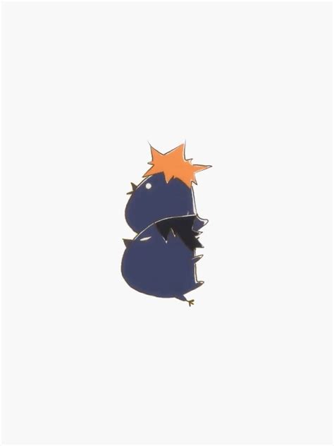 Hinata And Kageyama Crows Sticker For Sale By Nalanii Redbubble