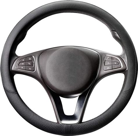 Amazon COFIT Breathable Steering Wheel Cover Microfiber Leather