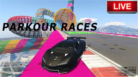 Gta Parkour Races Let S Play Youtube