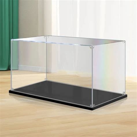 Boîte de présentation transparente en acrylique pour jouets vitrine de