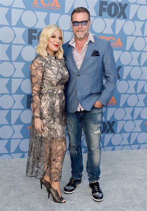 Tori Spelling spends Father's Day with Lance Bass