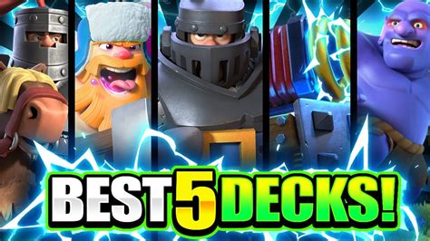 Top Clash Royale Strongest Decks For November No Champions