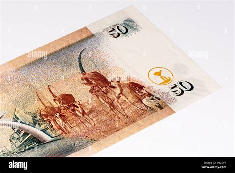 50 Kenyan Shillings Bank Note Of Kenya Kenyan Shilling Is The National