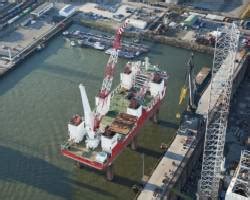 Huisman Successfully Delivers 600Mt Pedestal Crane