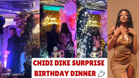 Chidi Dike Birthday Surprise By Uche Montana Chinenye Nnebe Clinton