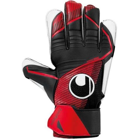 Uhlsport M Lmandshandske Powerline Starter Soft Sort R D Hvid