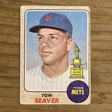 Topps Baseball All Star Rookie Tom Seaver New York Mets