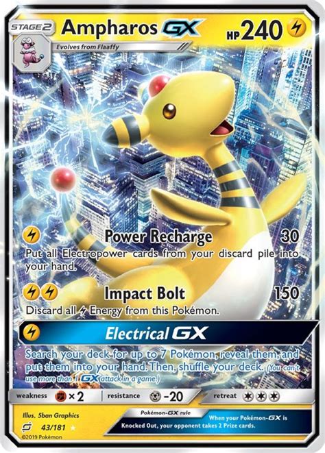 Ampharos GX 43 181 Wert Bild Künstler Seltenheit Pokemonkarte de