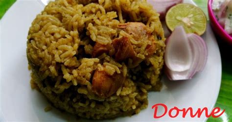 Chicken Donne Biryani Donne Biryani Yummy Ashas Kitchen