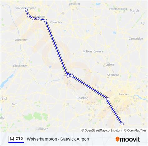 210 Route Schedules Stops Maps Wolverhampton Updated