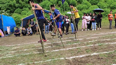 Naga Indigenous Game Bamboo Race YouTube