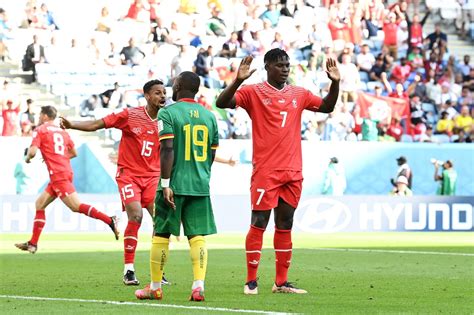 Qatar 2022 Les Lions indomptables du Cameroun domptés par la Suisse 1 0