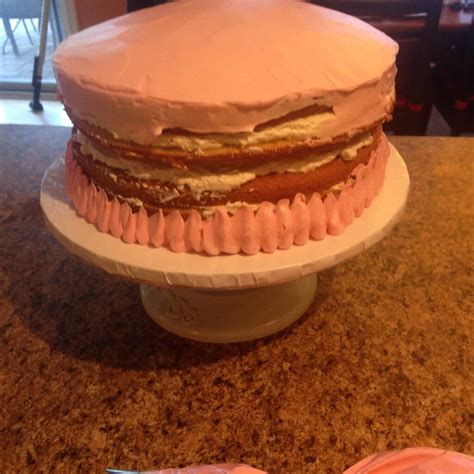 Ruffled Ombre Cake