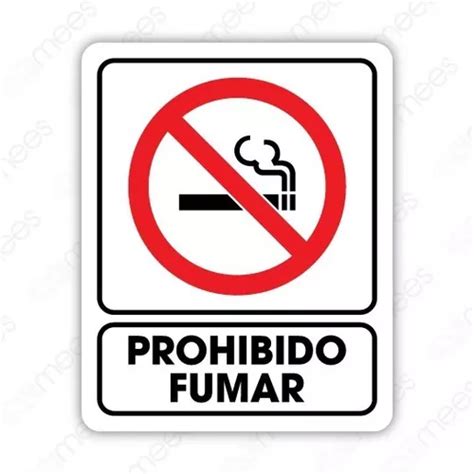 Se Alamiento Prohibido Fumar X Seguridad Meses Sin Inter S