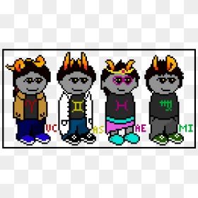 Homestuck Characters Trolls Names Clipart , Png Download - Internet Troll, Transparent Png - vhv