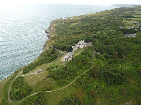 Durlston Castle from the Air | View from Durlston Head facin… | Flickr