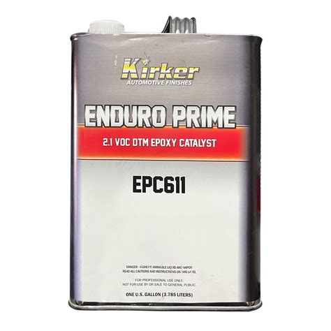 Kirker Epc611 Kirker Enduro Prime Epoxy Primer Catalyst 1 Gallon Free Shipping Ebay