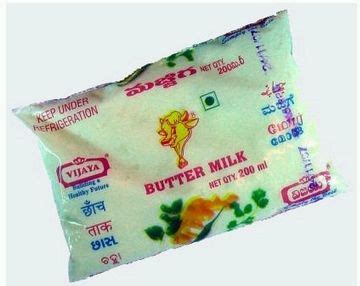 Vijaya Buttermilk Packaging Type Plastic Pouch At Rs 6 200 Ml In