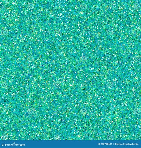 Elegant Turquoise Glitter Sparkle Confetti Texture Christmas Seamless