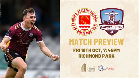 Match Preview – St. Patrick's Athletic vs Galway United - Galway United