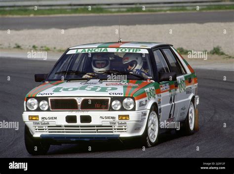 Alessandro Alex Fiorio Ita Luigi Pirollo Ita Lancia Delta Hf Wd