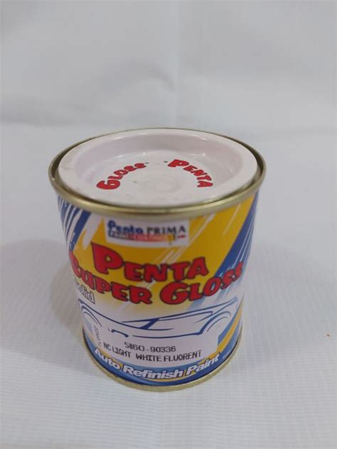 Cat Penta Super Gloss Nc Fluorescent White Atau Stabilo Putih 200gram