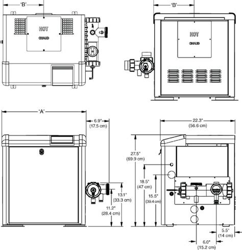 Jandy Lxi Pool Heater 250000 Btu Natural Gas Lxi250n