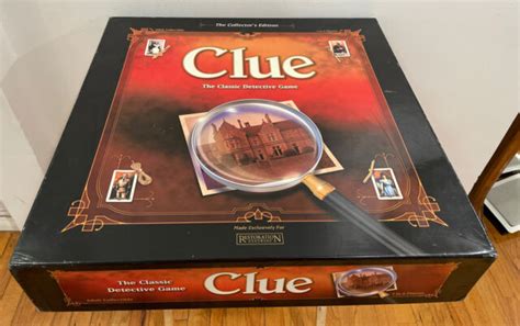 WS Game Company Clue Luxury Edition Board Game 21040 For Sale Online