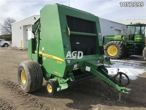 Used 2011 John Deere 568 Round Baler Agdealer