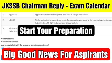 JKSSB Exams Update Reply By JKSSB Chairman Good News For JKSSB